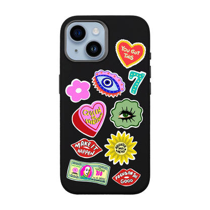 HM STICKERS-iPhone 13 Leather Premium Kılıf MagSafe Özellikli