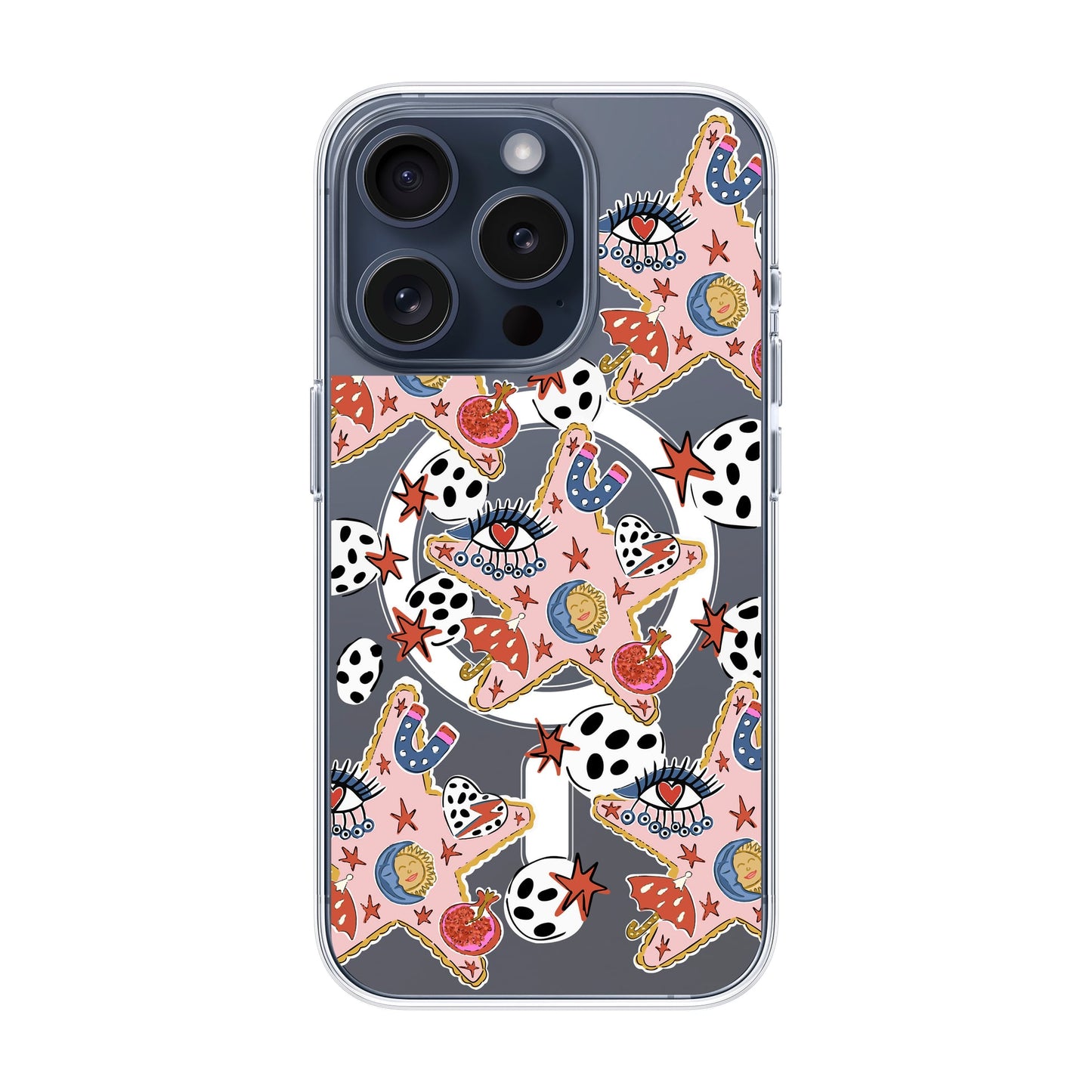 DURUSKO-iPhone 15 Pro Solid Kılıf MagSafe Özellikli