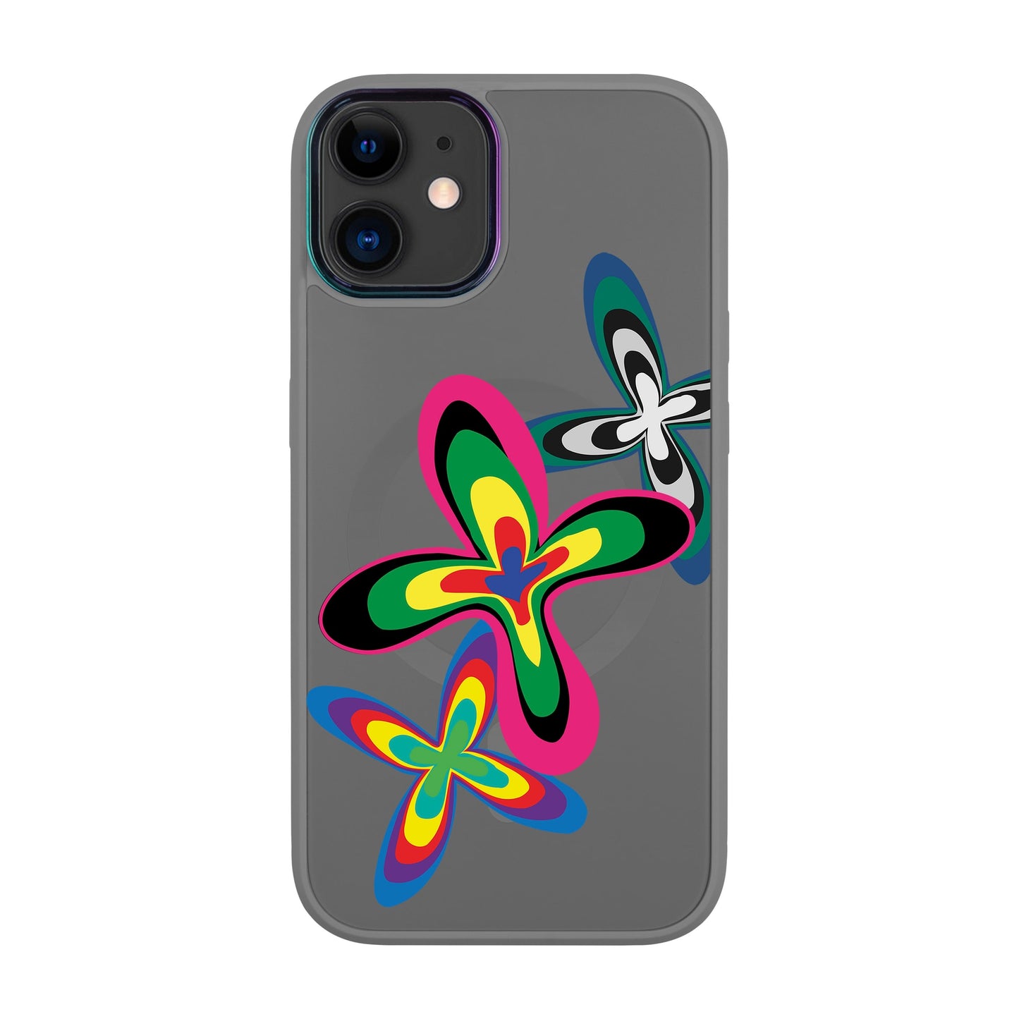 COLOR FLOWER-Vigor Kılıf MagSafe Özellikli - iPhone 11