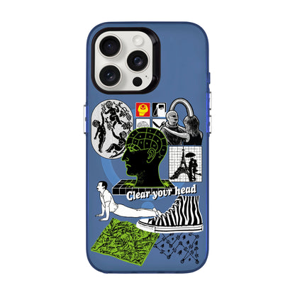 CLEAR YOUR HEAD-Hold Kılıf MagSafe Özellikli - iPhone 15 Pro Max