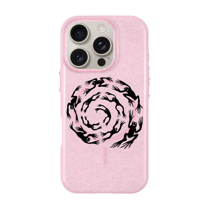 SWIRLING FROGS-iPhone 16 Pro Radiant Kılıf MagSafe Özellikli