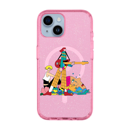 HER BAND-iPhone 14 Shiny Kılıf MagSafe Özellikli
