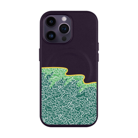 SEA-iPhone 14 Pro Max Leather Kılıf MagSafe Özellikli