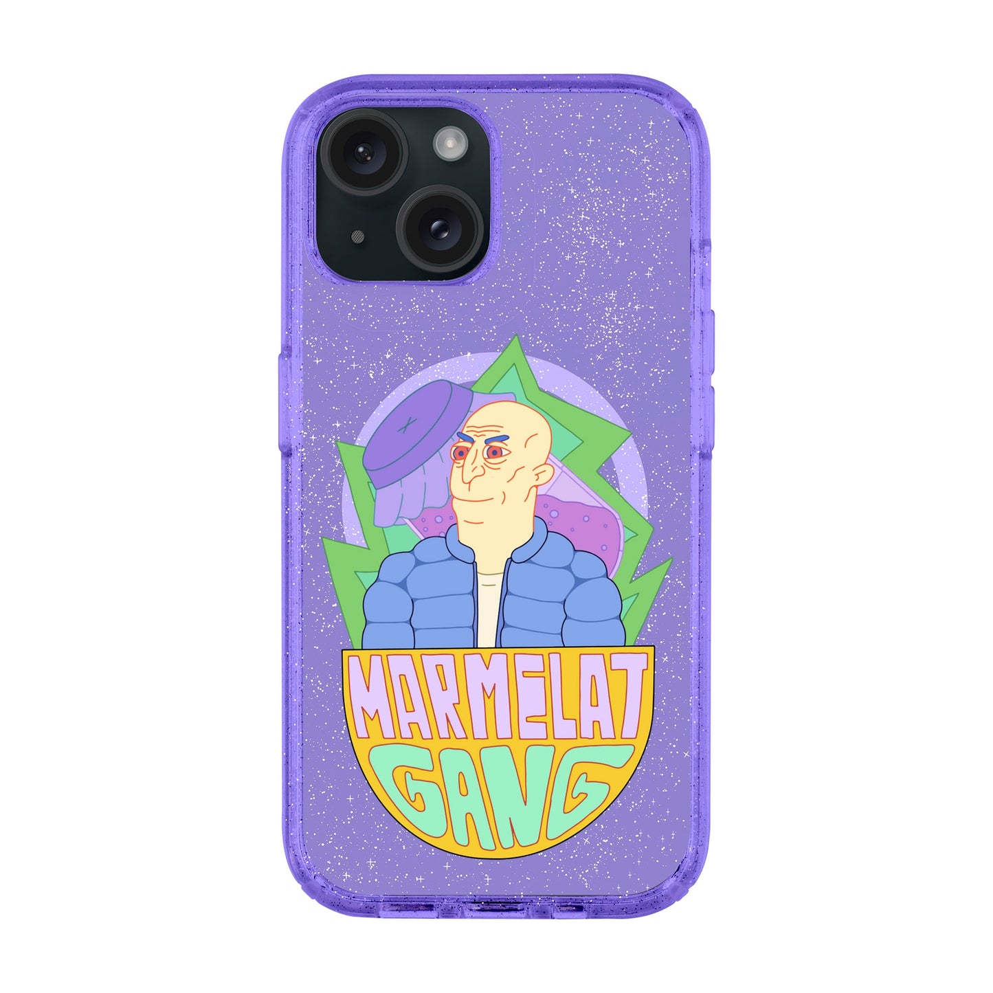 MARMELAT GANG-iPhone 14 Plus Shiny Kılıf MagSafe Özellikli