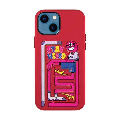 OG TOOTHY-iPhone 14 Leather Kılıf