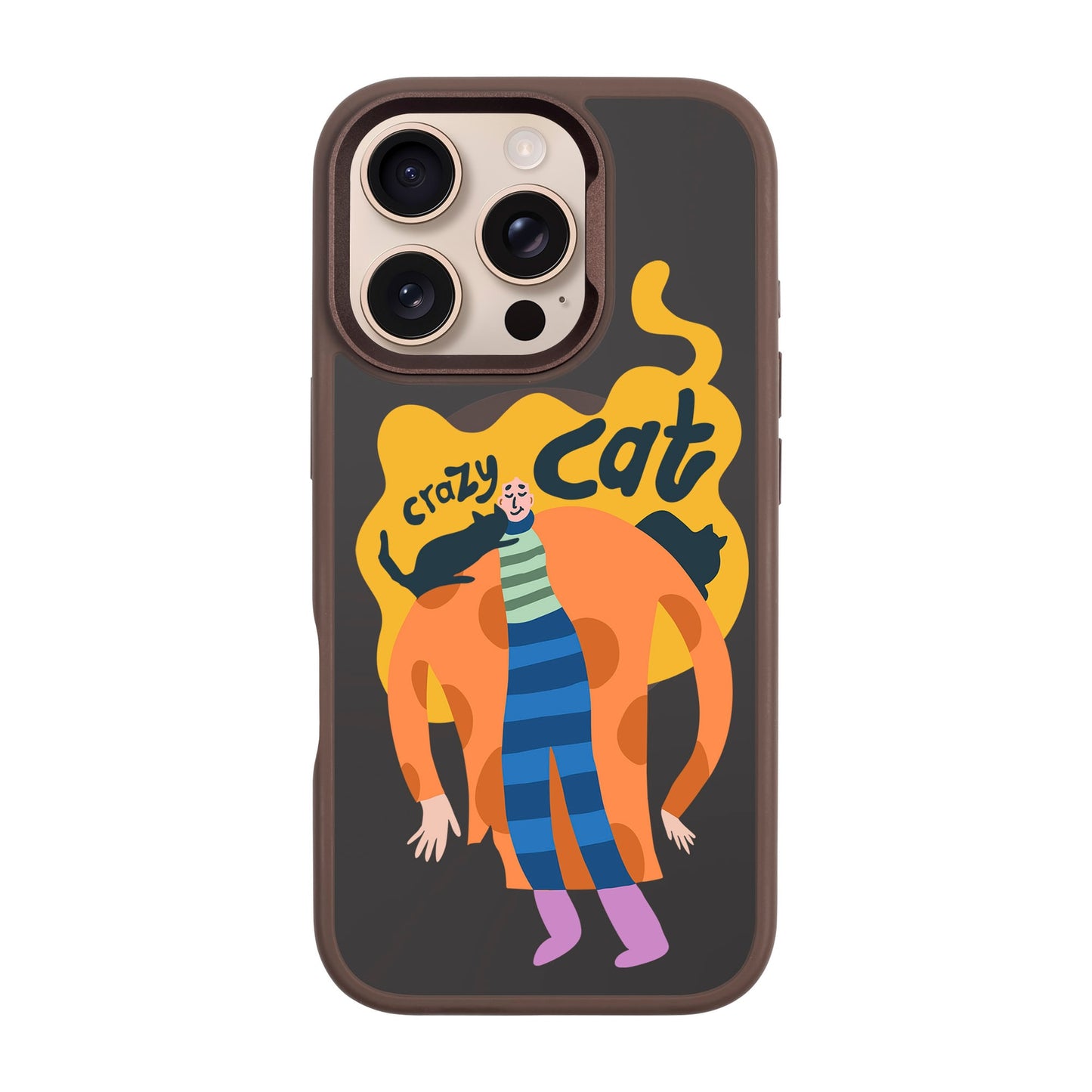 CRAZY CAT-iPhone 16 Pro Rise Kılıf MagSafe Özellikli