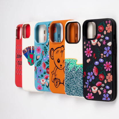 BABY BEAR-iPhone 14 Pro Max Leather Kılıf MagSafe Özellikli