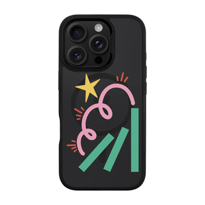 DOMINO-iPhone 16 Pro Rise Kılıf MagSafe Özellikli