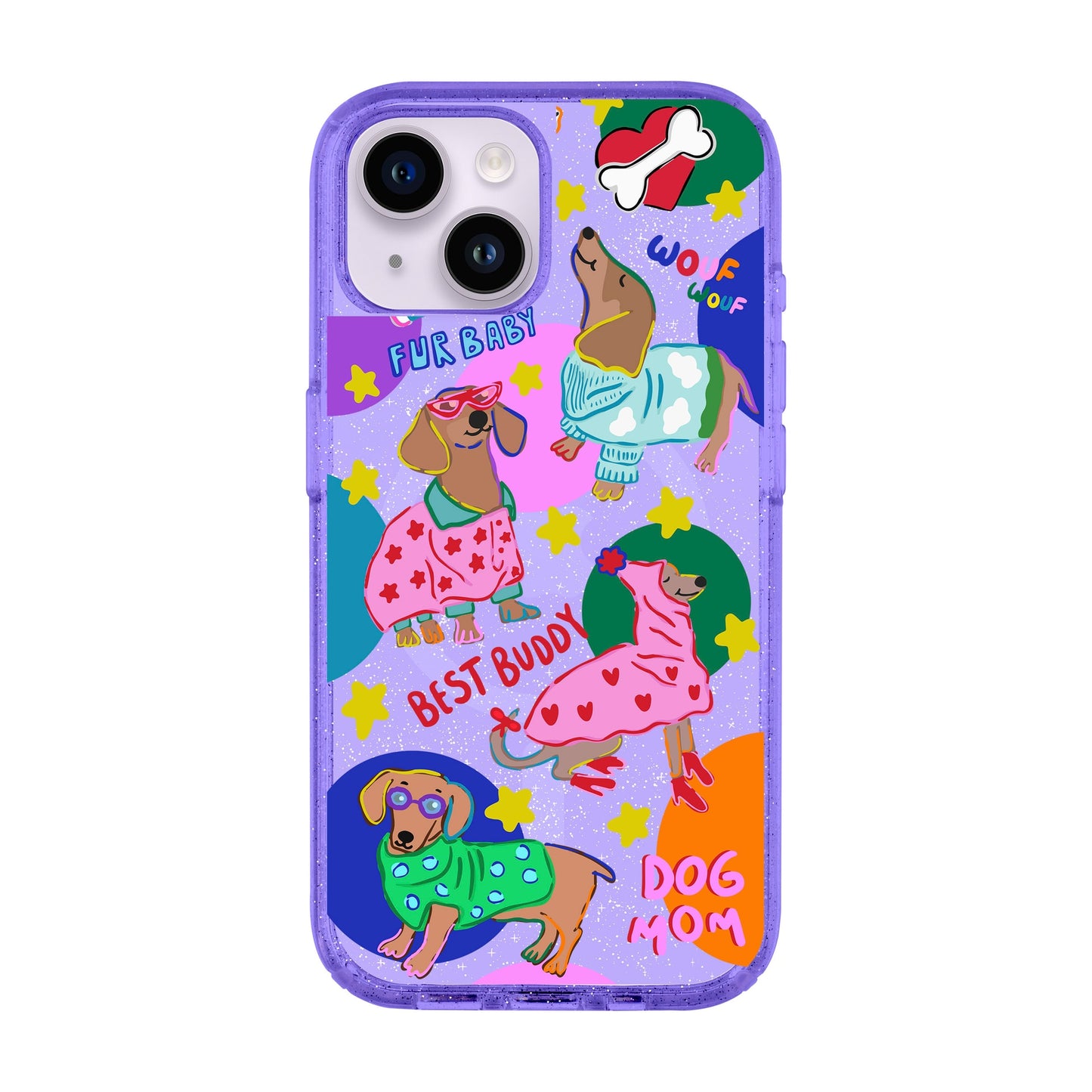 DOG MOM-Shiny Kılıf MagSafe Özellikli - iPhone 13