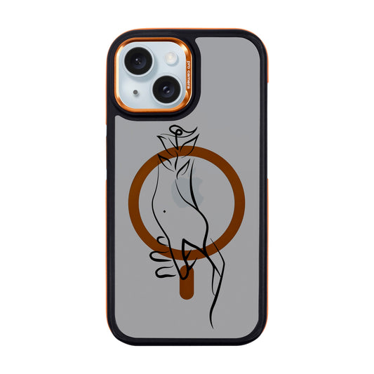 TOUCH-iPhone 15 Dark Kılıf MagSafe Özellikli