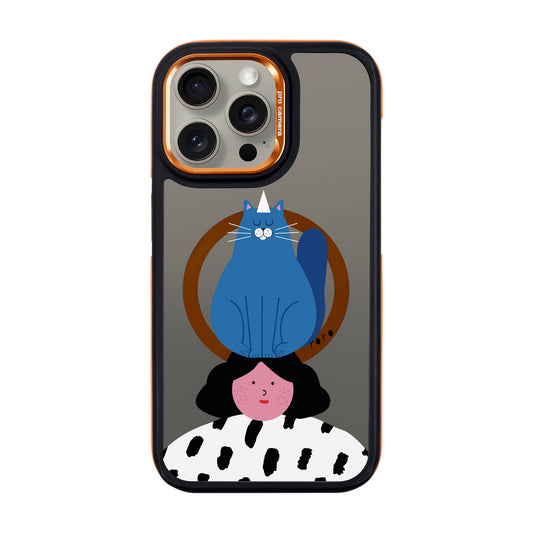 NAUGHTY CAT-iPhone 15 Pro Max Dark Kılıf MagSafe Özellikli