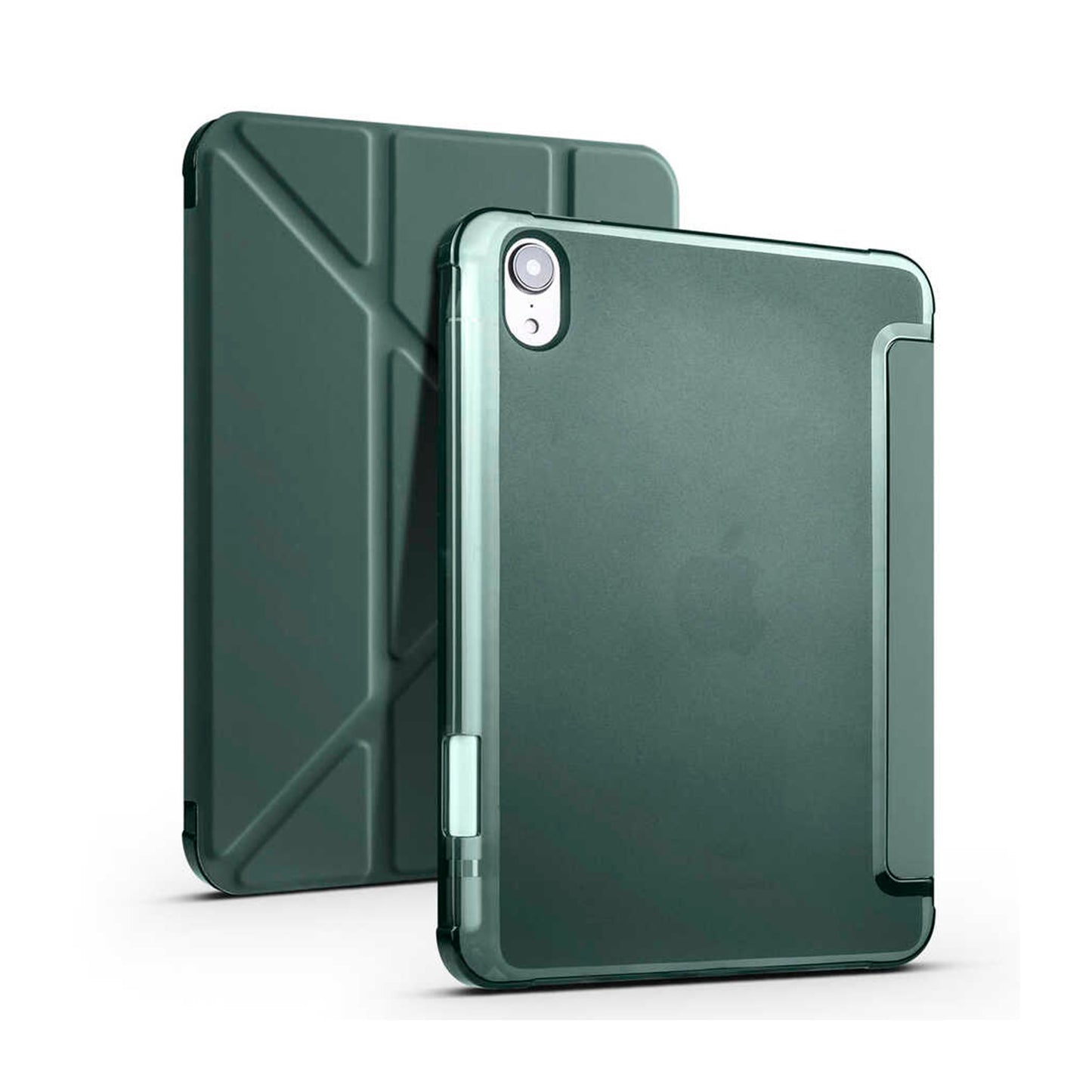 Apple iPad Mini 2021 (6.Nesil)-Trigon Folding Kalemlikli Standlı Kılıf