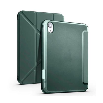 Apple iPad Mini 2021 (6.Nesil)-Trigon Folding Kalemlikli Standlı Kılıf