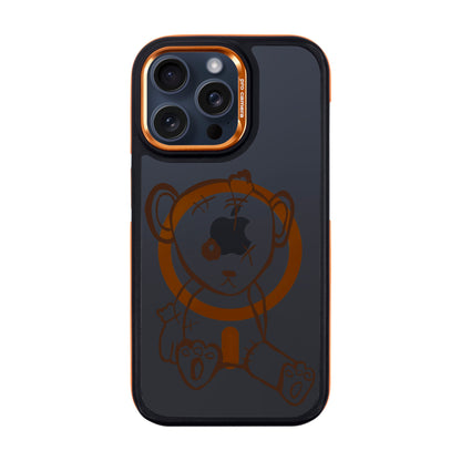 BABY BEAR-iPhone 15 Pro Max Dark Kılıf MagSafe Özellikli