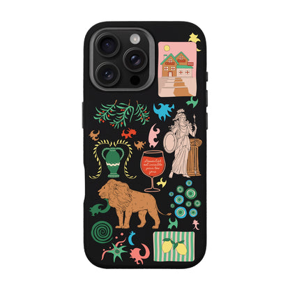 IODES SOUL TRAVELLER-iPhone 14 Pro Max Leather Premium Kılıf MagSafe Özellikli