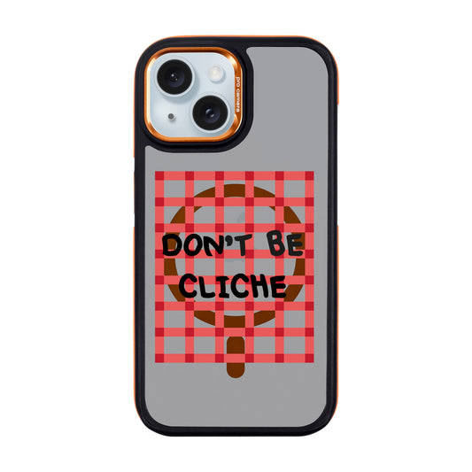 DON'T BE CLICHE-iPhone 15 Dark Kılıf MagSafe Özellikli