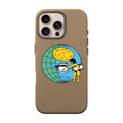 CREATIVE-iPhone 16 Pro Max Leather Premium Kılıf MagSafe Özellikli