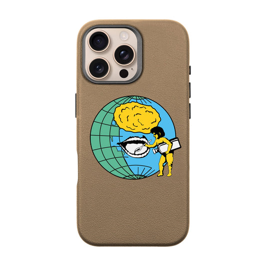 CREATIVE-iPhone 16 Pro Max Leather Premium Kılıf MagSafe Özellikli