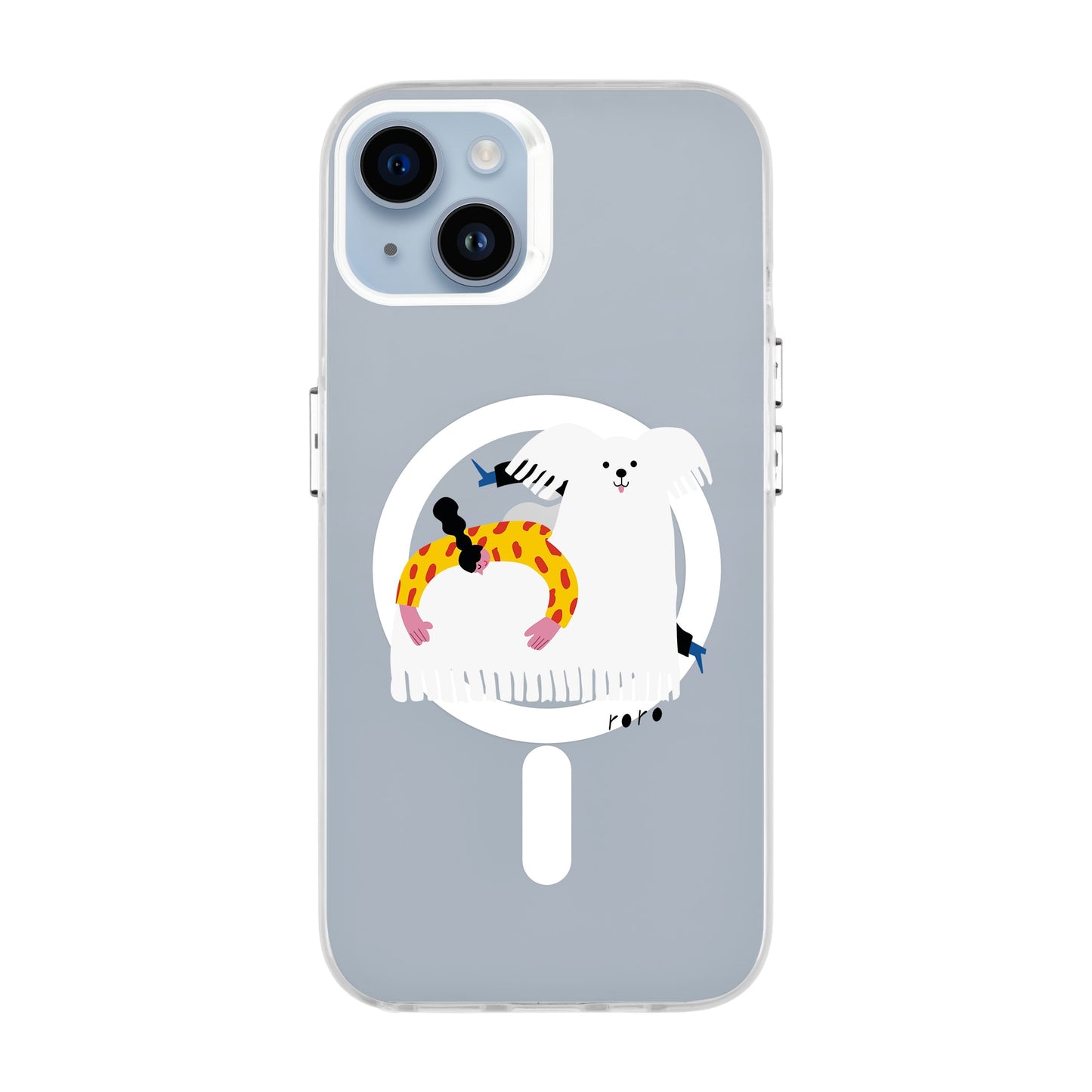 FANCY DOG-iPhone 14 Plus Hold Kılıf MagSafe Özellikli