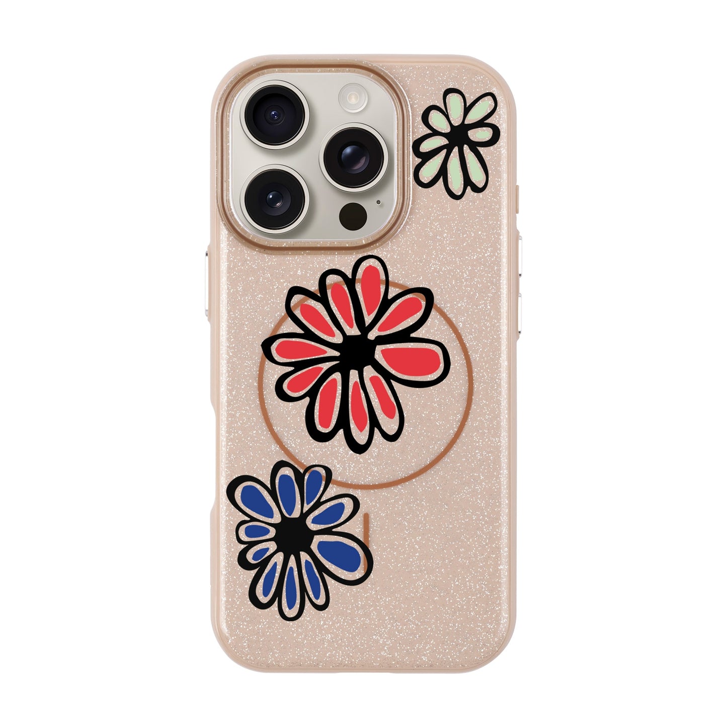 FLORIST-iPhone 16 Pro Radiant Kılıf MagSafe Özellikli
