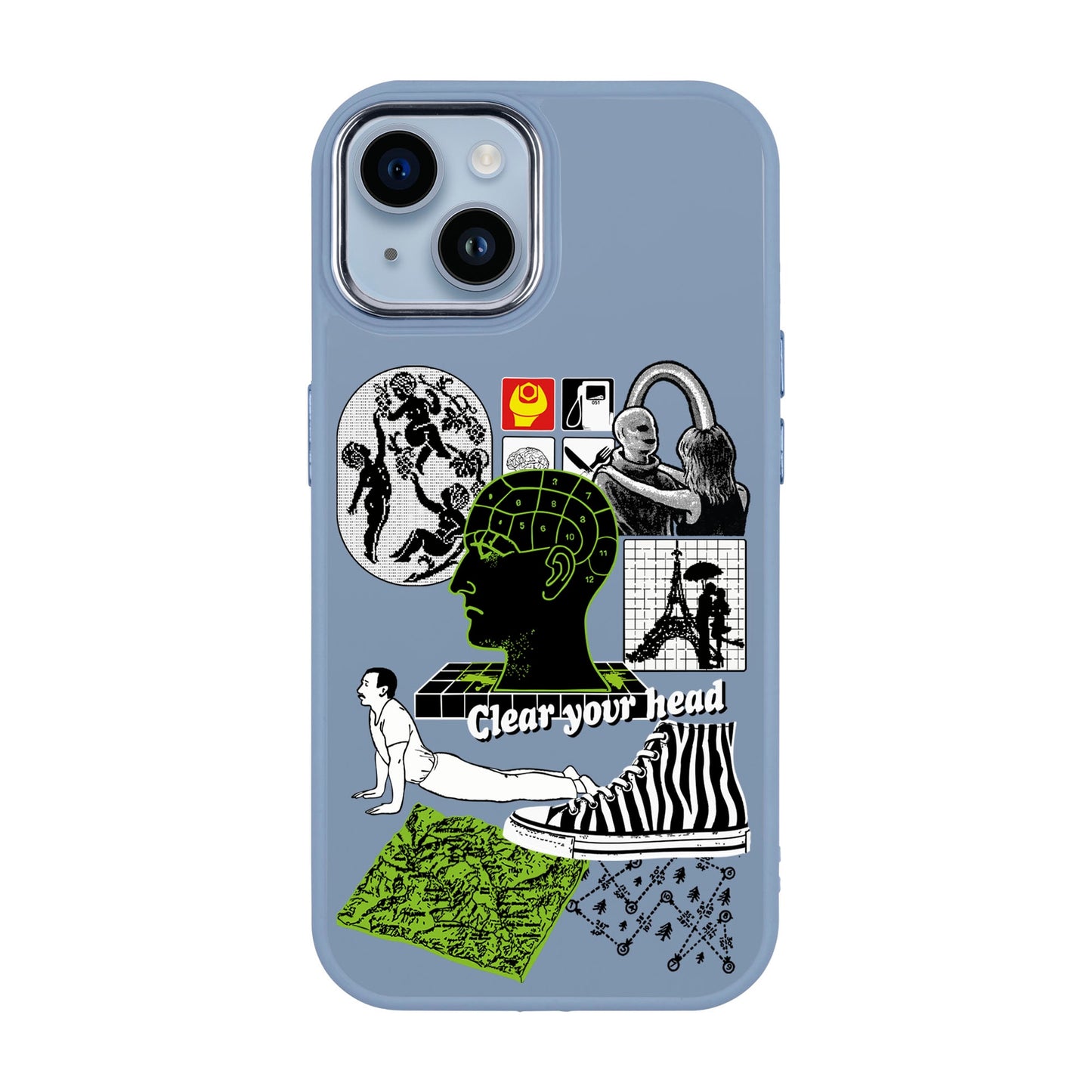 CLEAR YOUR HEAD-iPhone 14 Plus Proof Kılıf