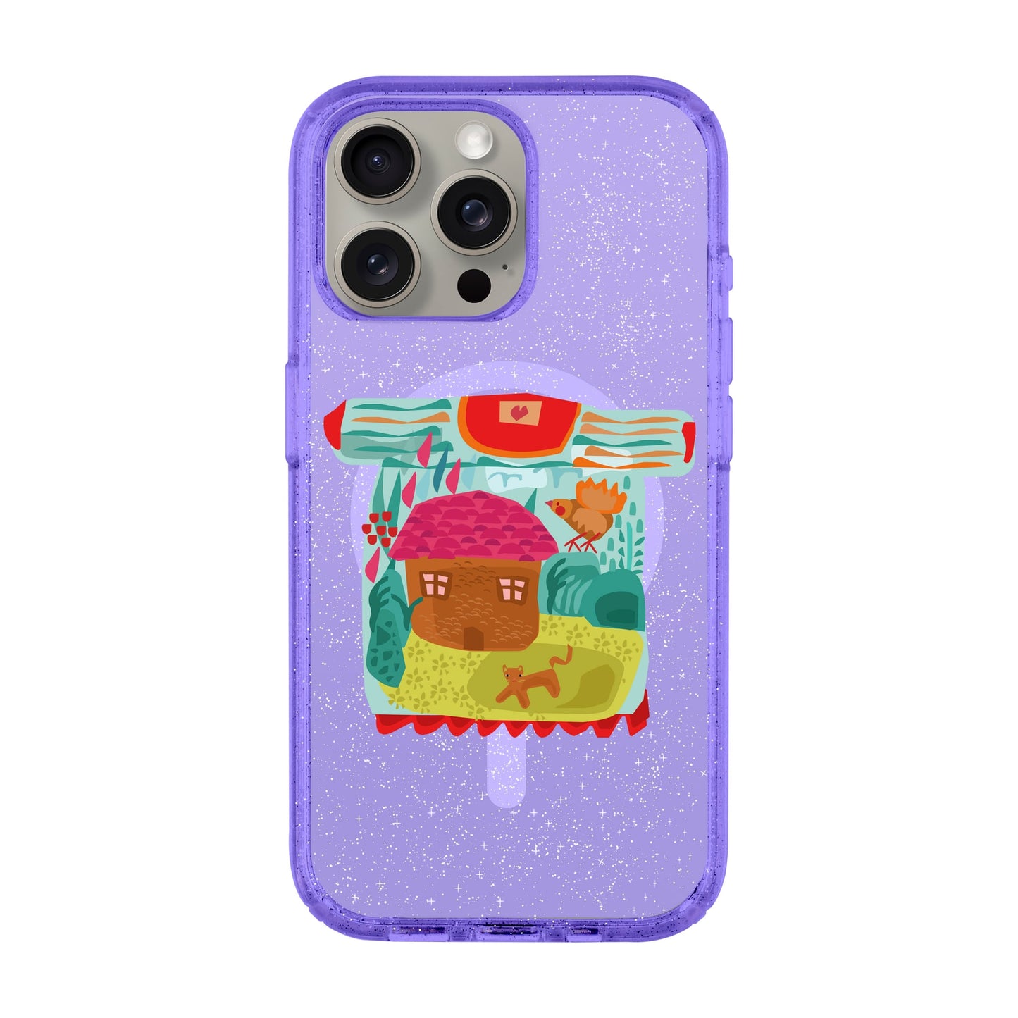 SİHİRLİ KAZAK-iPhone 15 Pro Max Shiny Kılıf MagSafe Özellikli