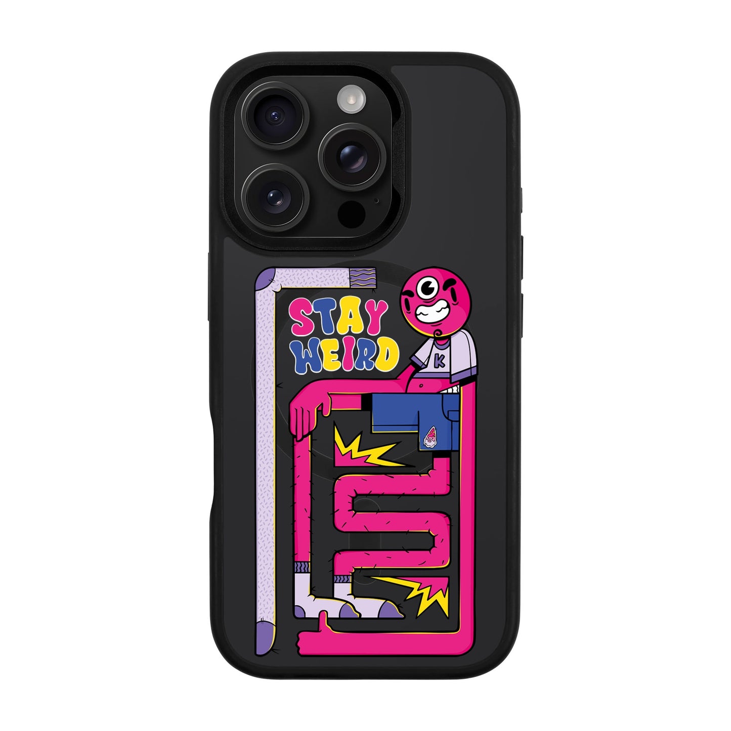 OG TOOTHY-iPhone 16 Pro Rise Kılıf MagSafe Özellikli