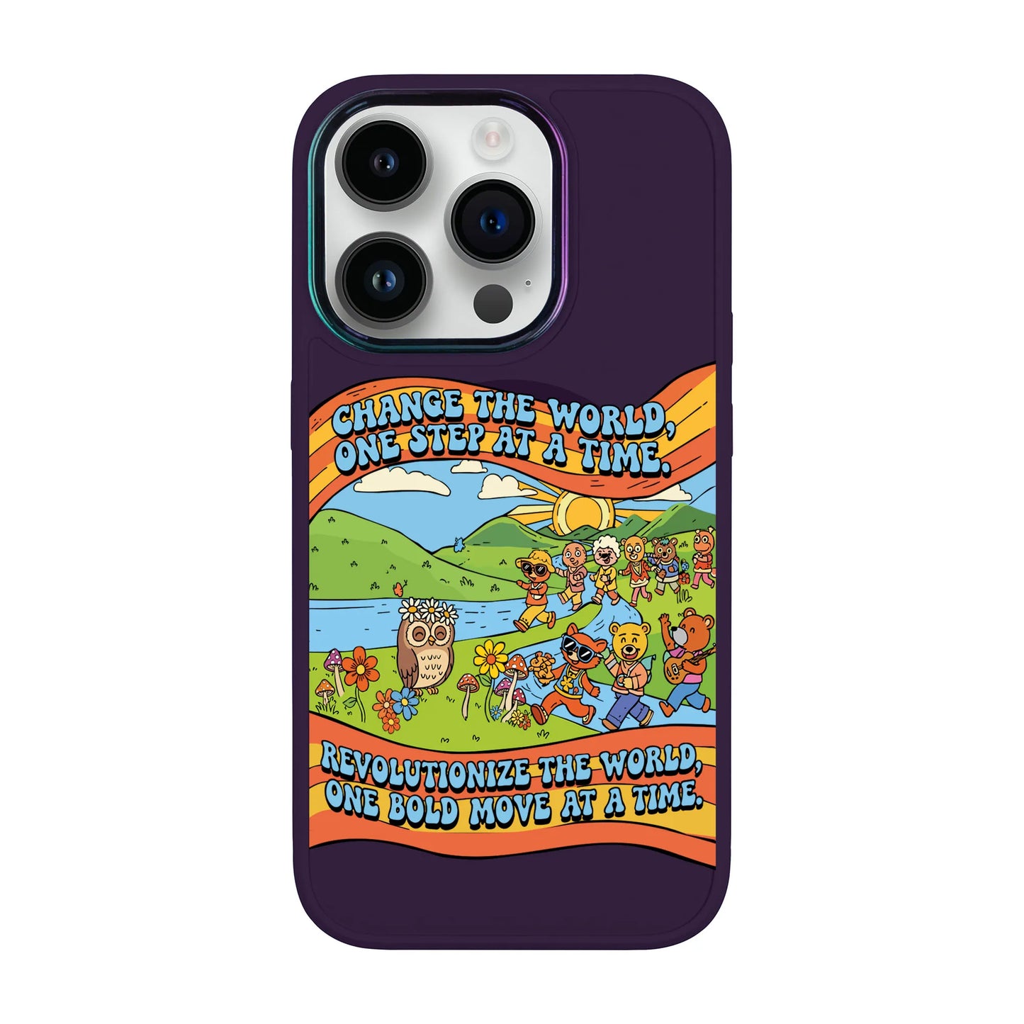 CHANGE THE WORLD-Vigor Kılıf MagSafe Özellikli - iPhone 14 Pro