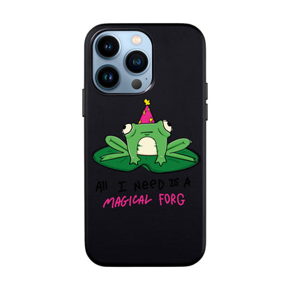 FORG-iPhone 13 Pro Max Leather Kılıf
