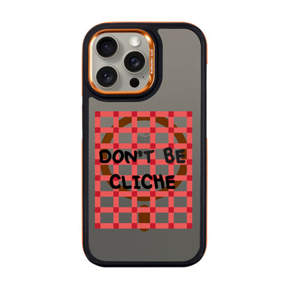 DON'T BE CLICHE-iPhone 15 Pro Max Dark Kılıf MagSafe Özellikli