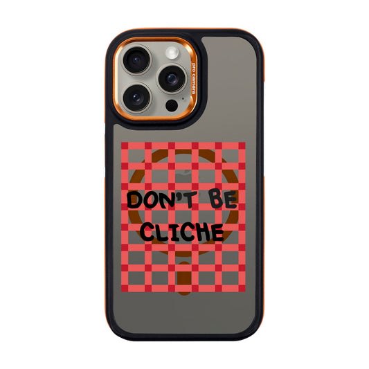 DON'T BE CLICHE-iPhone 15 Pro Max Dark Kılıf MagSafe Özellikli