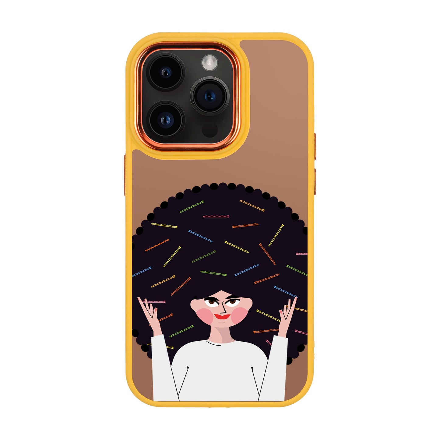 TANGLES OF HAPPINESS-iPhone 14 Pro Proof Kılıf