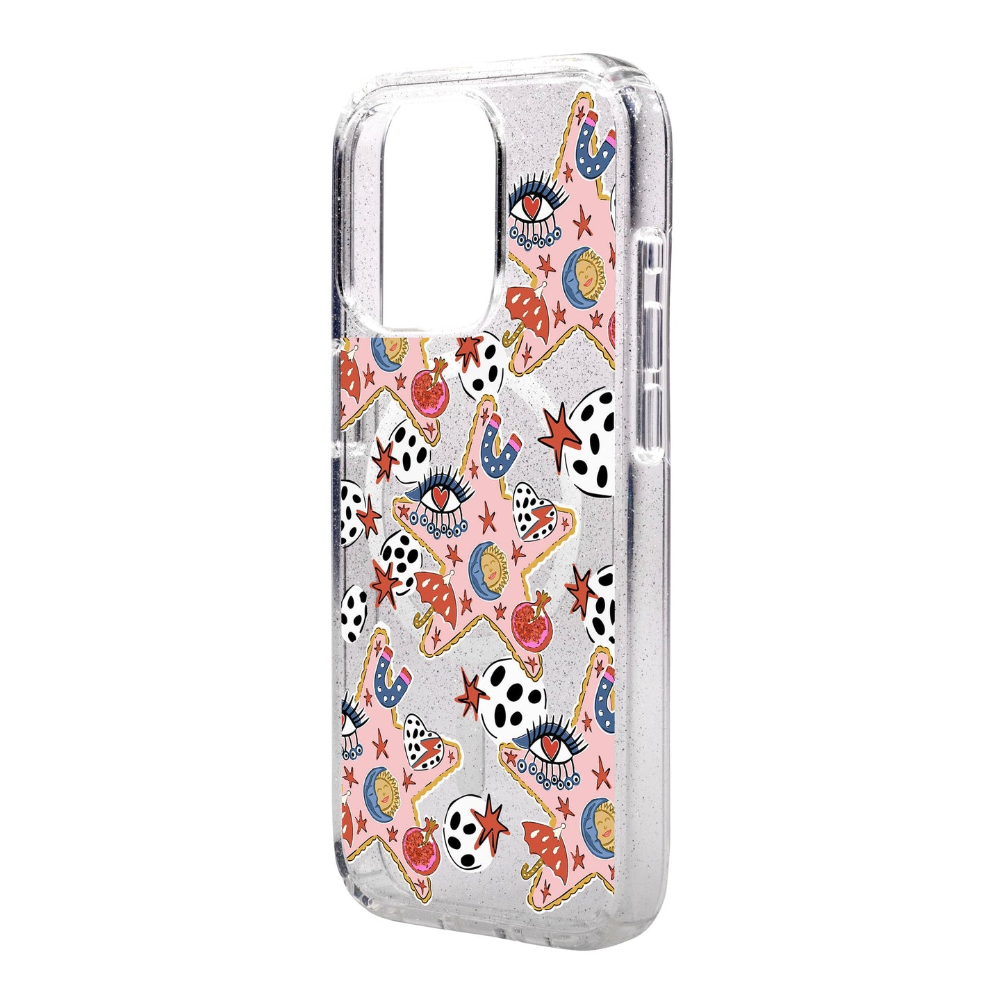 DURUSKO-iPhone 15 Pro Shiny Kılıf MagSafe Özellikli