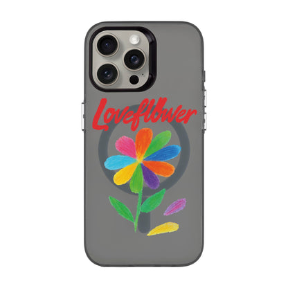 LOVE FLOWER-iPhone 15 Pro Max Hold Kılıf MagSafe Özellikli
