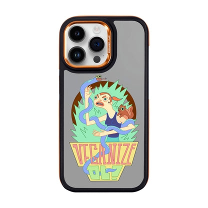 VEGANİZE-iPhone 14 Pro Max Dark Kılıf MagSafe Özellikli