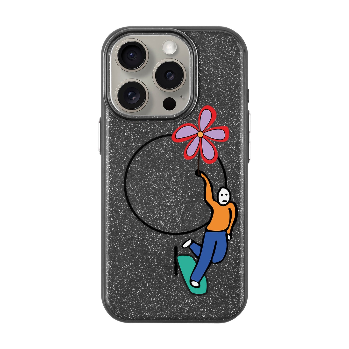 SKATEBOARDER-Radiant Kılıf MagSafe Özellikli - iPhone 15 Pro