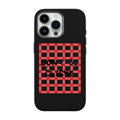 DON'T BE CLICHE-iPhone 14 Pro Max Leather Premium Kılıf MagSafe Özellikli