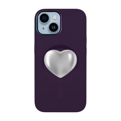 SILVER HEART-iPhone 12 Vigor Kılıf MagSafe Özellikli
