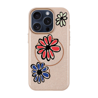 FLORIST-iPhone 15 Pro Radiant Kılıf MagSafe Özellikli