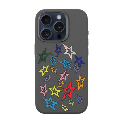 STAR-iPhone 15 Pro Leather Premium Kılıf MagSafe Özellikli