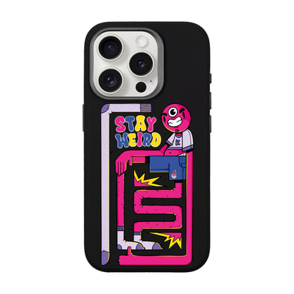 OG TOOTHY-iPhone 15 Pro Leather Premium Kılıf MagSafe Özellikli