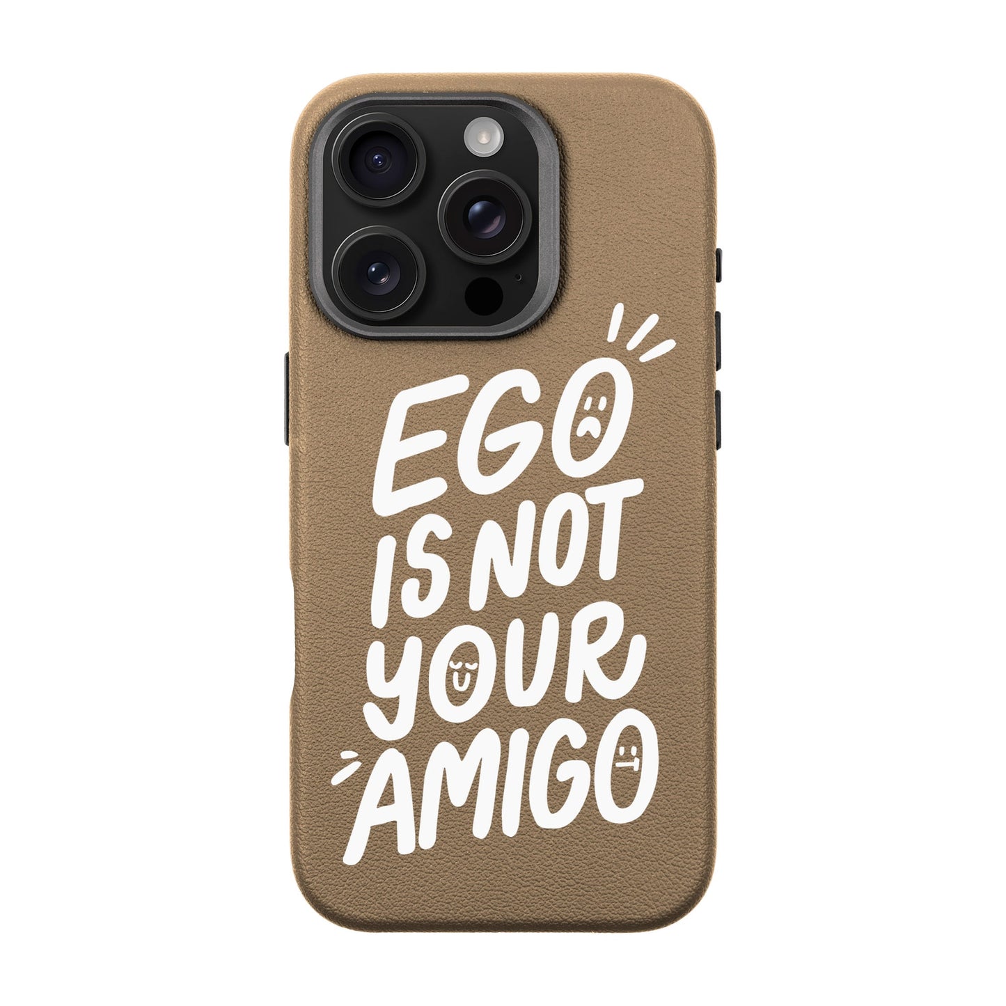 EGO-iPhone 16 Pro Leather Premium Kılıf MagSafe Özellikli