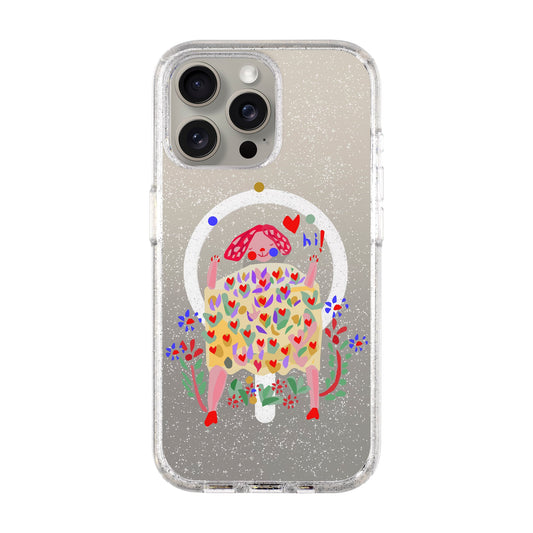 ÜÇ TOP-iPhone 15 Pro Max Shiny Kılıf MagSafe Özellikli
