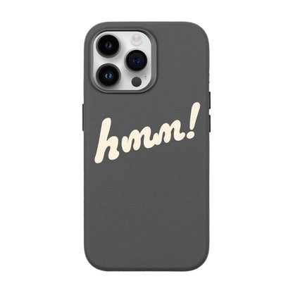 HMM-iPhone 14 Pro Max Leather Premium Kılıf MagSafe Özellikli