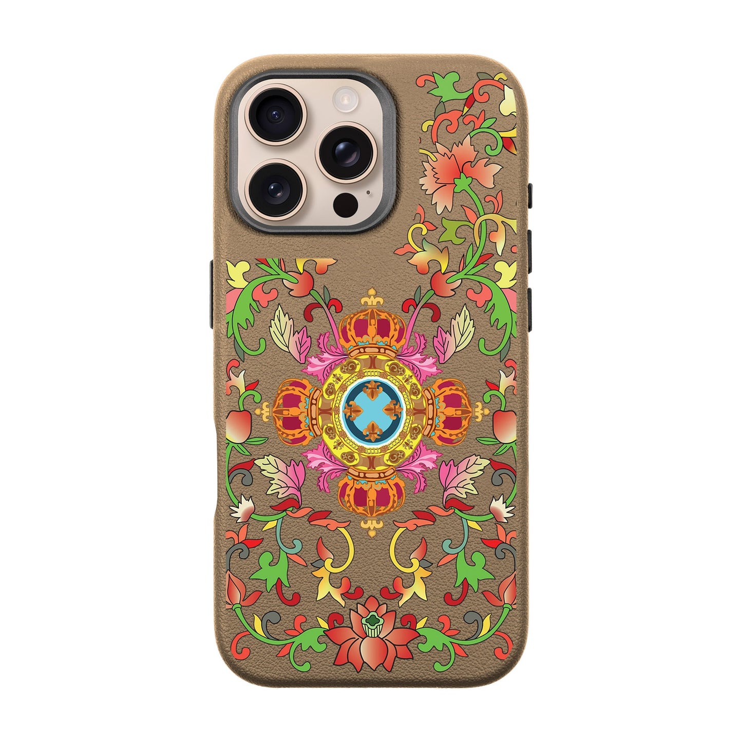 SPIRAL-iPhone 16 Pro Max Leather Premium Kılıf MagSafe Özellikli