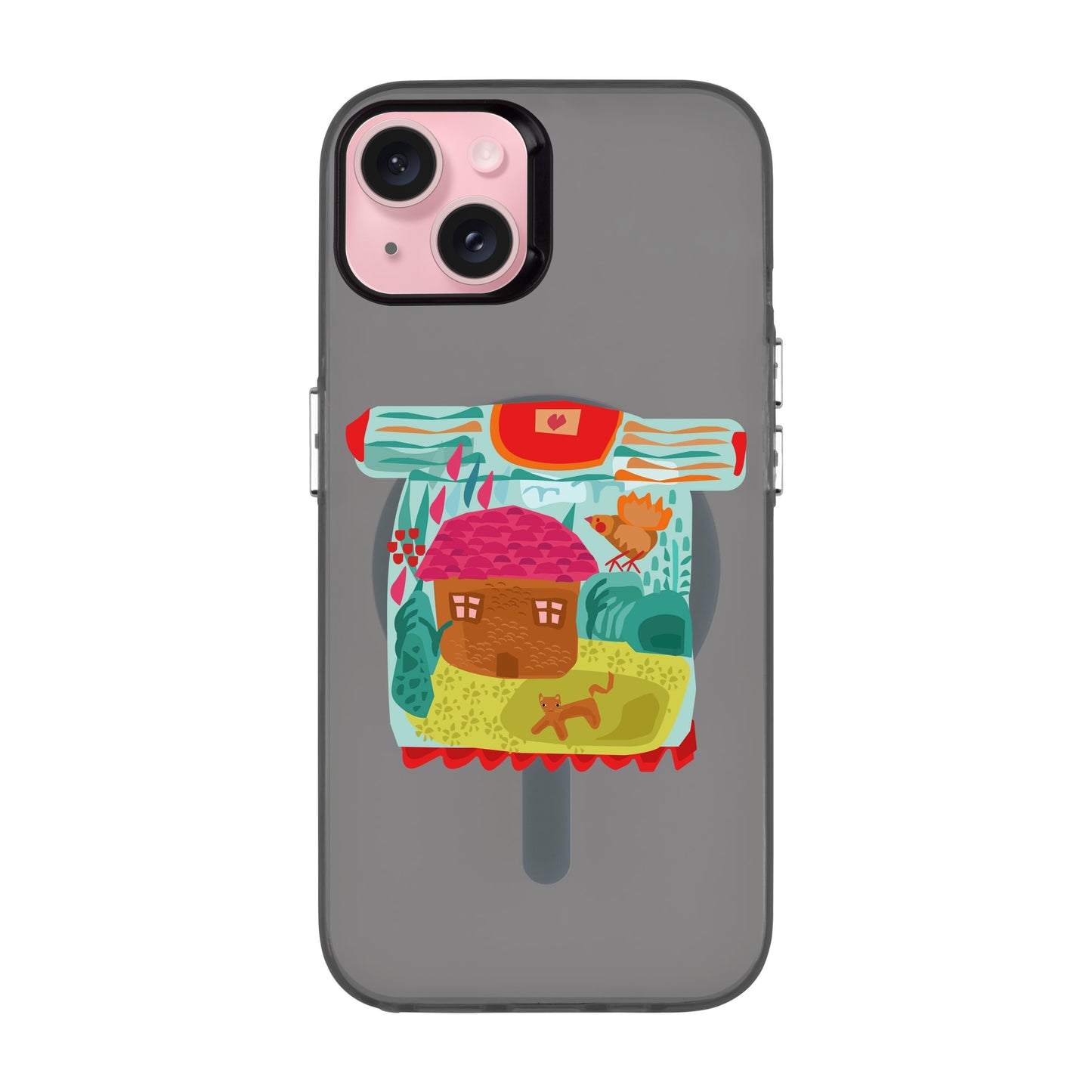 SİHİRLİ KAZAK-iPhone 15 Plus Hold Kılıf MagSafe Özellikli
