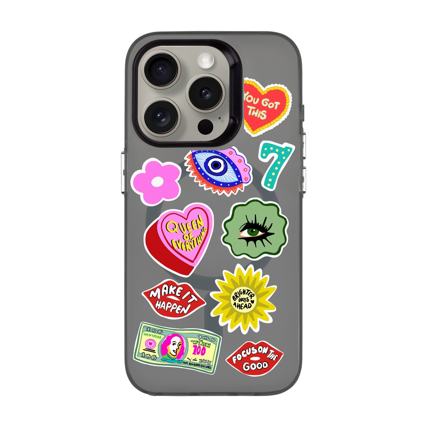 HM STICKERS-iPhone 15 Pro Hold Kılıf MagSafe Özellikli