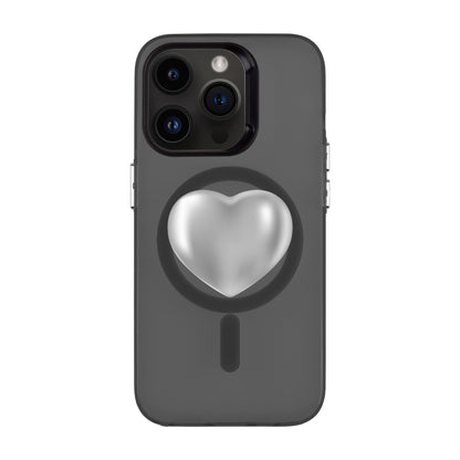 SILVER HEART-iPhone 14 Pro Hold Kılıf MagSafe Özellikli