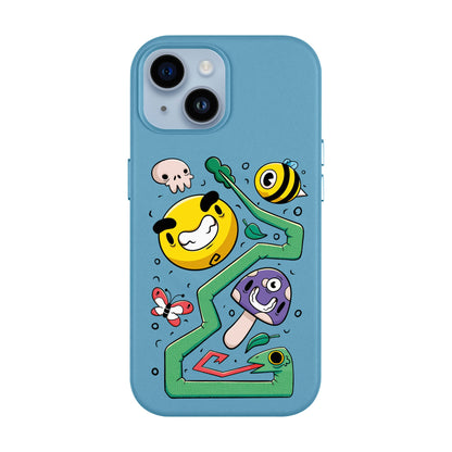 NADUR-Leather Kılıf MagSafe Özellikli - iPhone 13