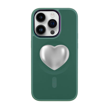 SILVER HEART-Vigor Kılıf MagSafe Özellikli - iPhone 14 Pro